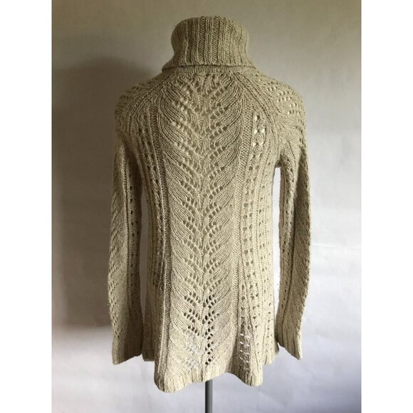 Sleeping on Snow Gray Loose Knit Turtleneck Neck Sweater, Size Small (US) - Picture 3 of 6